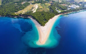 Feel the allure of Zlatni Rat's golden embrace