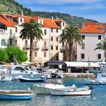 Kroatien Insel Vis Komyza Stadt