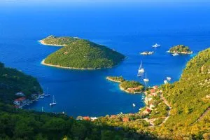 Revel in Mljet's lush green landscapes